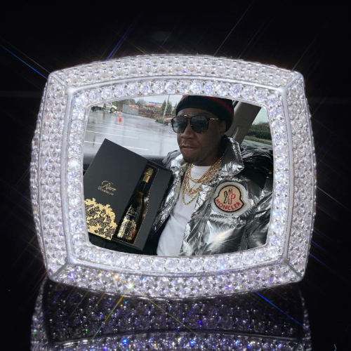 3D CUSTOM PICTURE ICED RING