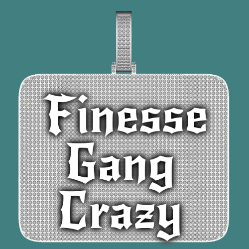 CUSTOM LETTER NECKLACE 3D BIG SQUARE
