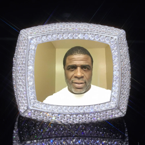 3D CUSTOM PICTURE ICED RING