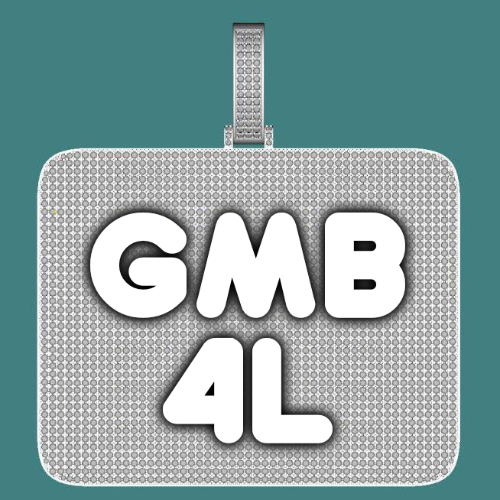 CUSTOM LETTER NECKLACE 3D BIG SQUARE