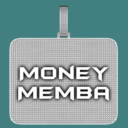CUSTOM LETTER NECKLACE 3D BIG SQUARE