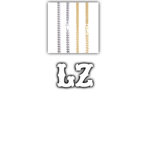 Custom Letters Freibeuter Font Necklace