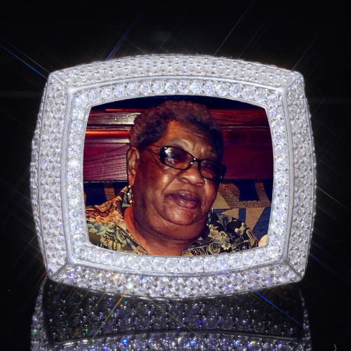 3D CUSTOM PICTURE ICED RING