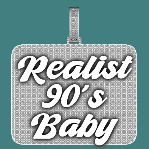 CUSTOM LETTER NECKLACE 3D BIG SQUARE