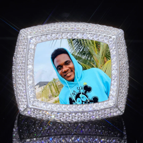 3D CUSTOM PICTURE ICED RING