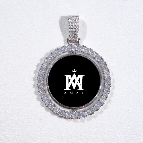 3D Spinning 2-Faced Custom Picture Pendant