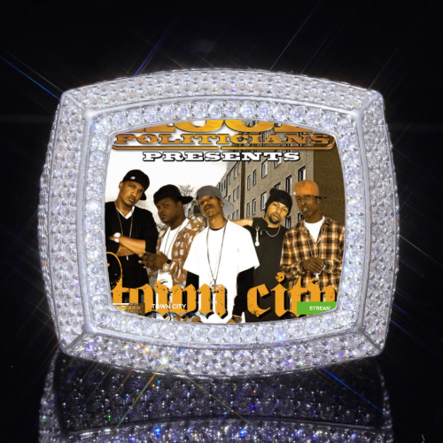 3D CUSTOM PICTURE ICED RING