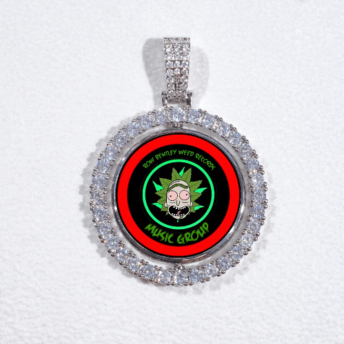3D Spinning 2-Faced Custom Picture Pendant