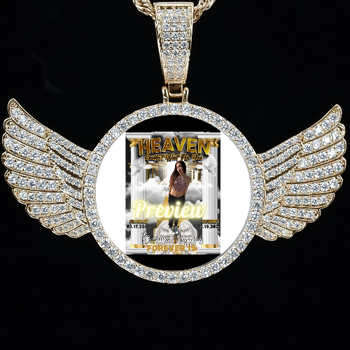 CUSTOM PICTURE PENDANT STYLE-4
