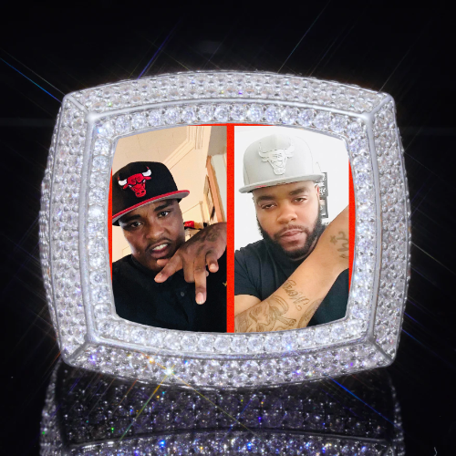 3D CUSTOM PICTURE ICED RING