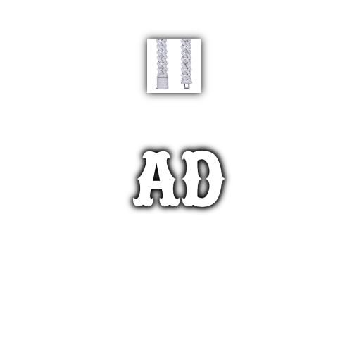 Custom Letters Freibeuter Font Necklace