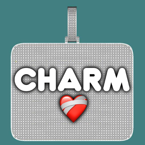 CUSTOM LETTER NECKLACE 3D BIG SQUARE
