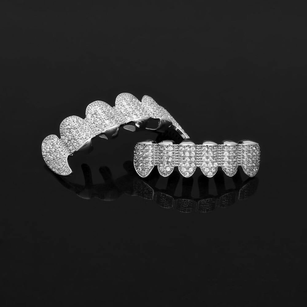 Official Limited Gold-Plated  Micro-inlay CZ Grillz