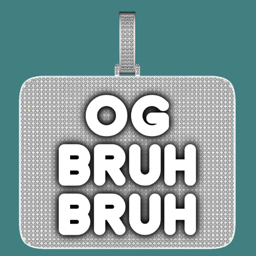 CUSTOM LETTER NECKLACE 3D BIG SQUARE