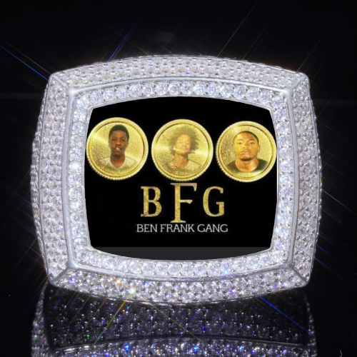 3D CUSTOM PICTURE ICED RING