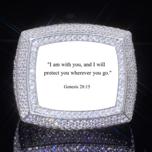 3D CUSTOM PICTURE ICED RING