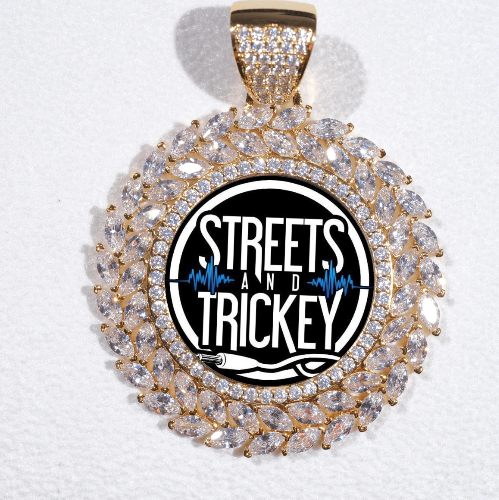 Large 3D Wheat Ear Custom Picture Pendant