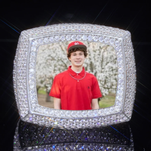 3D CUSTOM PICTURE ICED RING