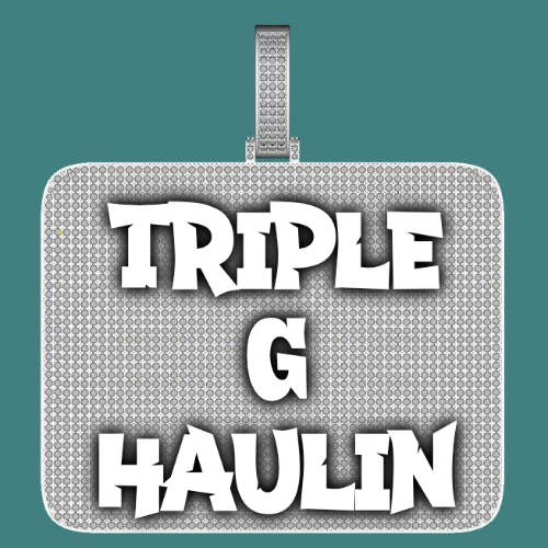 CUSTOM LETTER NECKLACE 3D BIG SQUARE