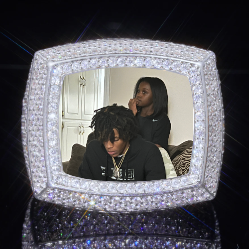 3D CUSTOM PICTURE ICED RING