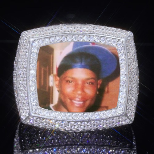 3D CUSTOM PICTURE ICED RING
