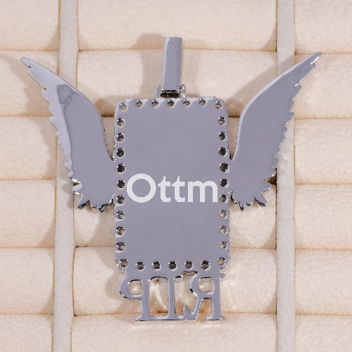 RIP WING 3D CUSTOM PICTURE PENDANT