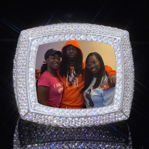 3D CUSTOM PICTURE ICED RING