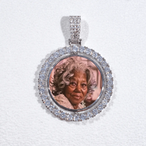 3D Spinning 2-Faced Custom Picture Pendant