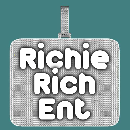 CUSTOM LETTER NECKLACE 3D BIG SQUARE