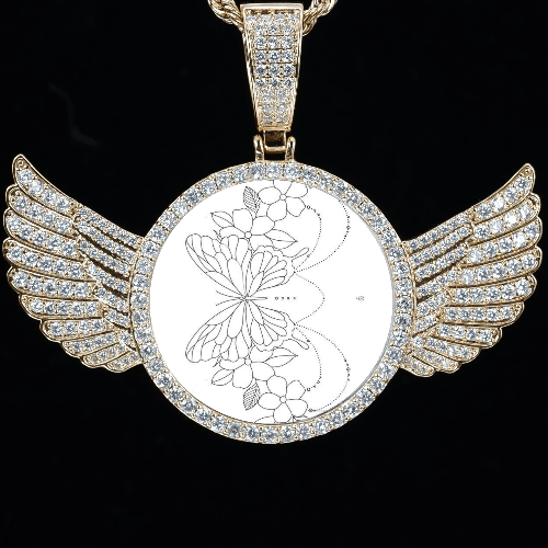 CUSTOM PICTURE PENDANT STYLE-4