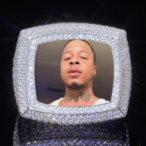 3D CUSTOM PICTURE ICED RING