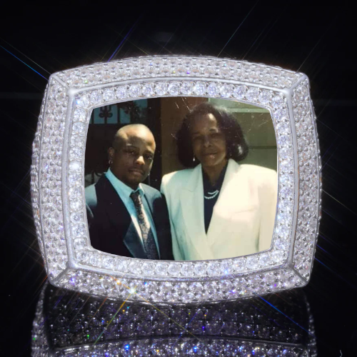3D CUSTOM PICTURE ICED RING