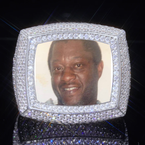 3D CUSTOM PICTURE ICED RING