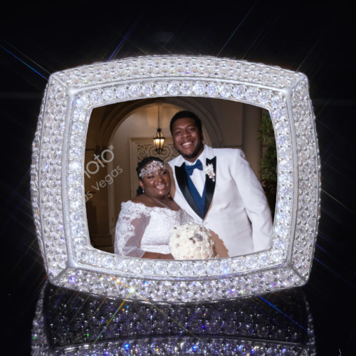 3D CUSTOM PICTURE ICED RING
