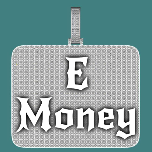 CUSTOM LETTER NECKLACE 3D BIG SQUARE