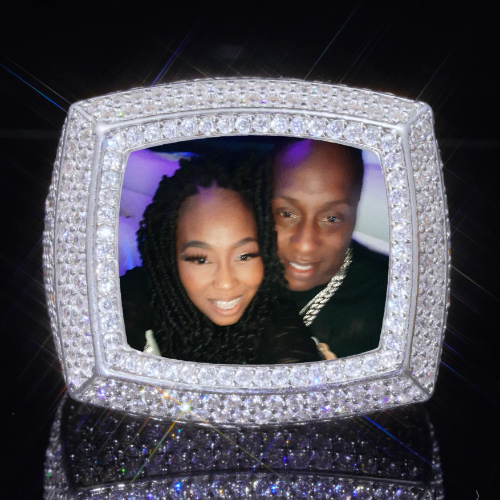 3D CUSTOM PICTURE ICED RING