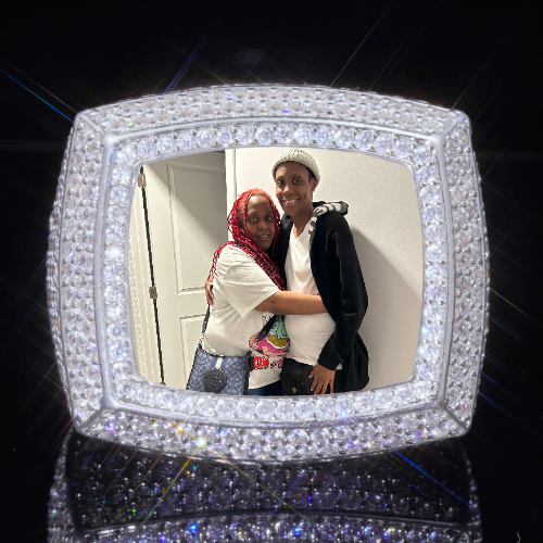 3D CUSTOM PICTURE ICED RING