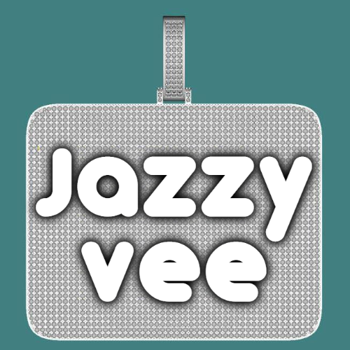 CUSTOM LETTER NECKLACE 3D BIG SQUARE