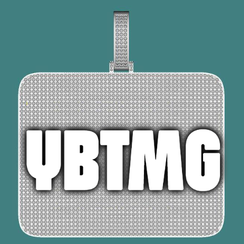CUSTOM LETTER NECKLACE 3D BIG SQUARE