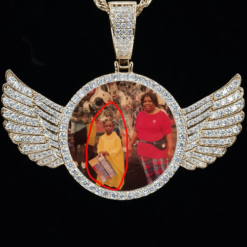 CUSTOM PICTURE PENDANT STYLE-4