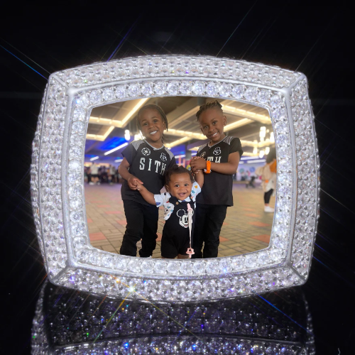 3D CUSTOM PICTURE ICED RING