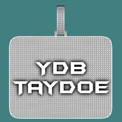 CUSTOM LETTER NECKLACE 3D BIG SQUARE