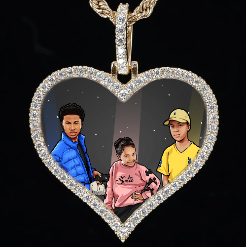 CUSTOM PICTURE PENDANT STYLE-3