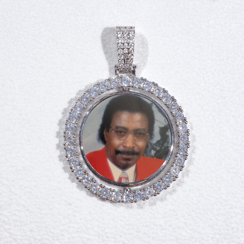 3D Spinning 2-Faced Custom Picture Pendant
