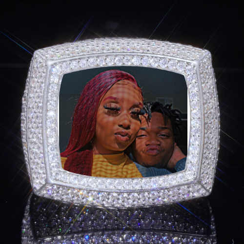 3D CUSTOM PICTURE ICED RING