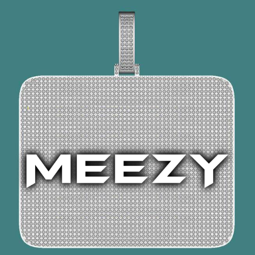 CUSTOM LETTER NECKLACE 3D BIG SQUARE