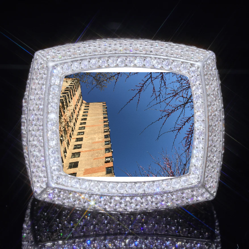 3D CUSTOM PICTURE ICED RING