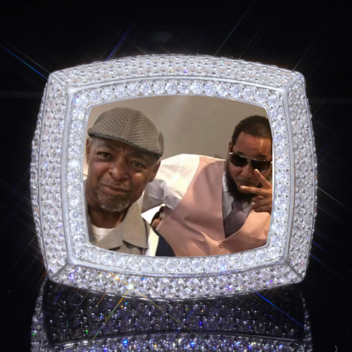 3D CUSTOM PICTURE ICED RING
