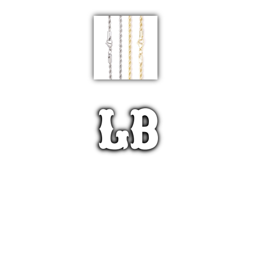 Custom Letters Freibeuter Font Necklace