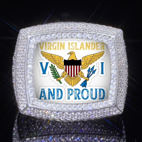 3D CUSTOM PICTURE ICED RING
